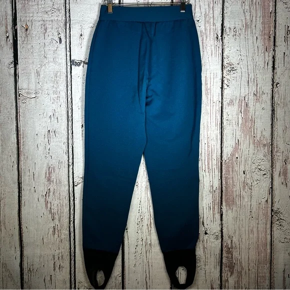 Vintage Edelweiss Fitted Stretch USA Made Outdoor Stirrup Ski Winter Pants SZ 6 - Picture 2 of 13
